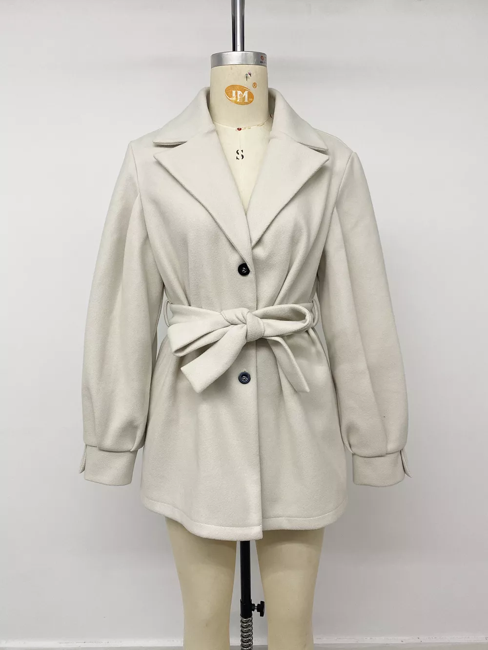 Lapel Collar Button Up Outerwear, image 11
