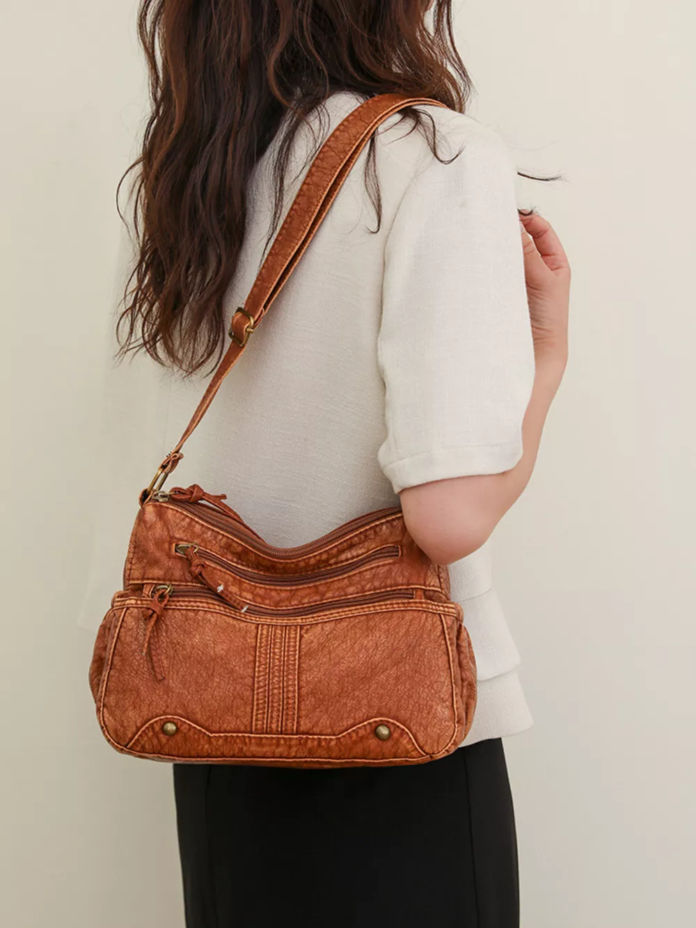 Multi-Pocket Crossbody Bag, image 14