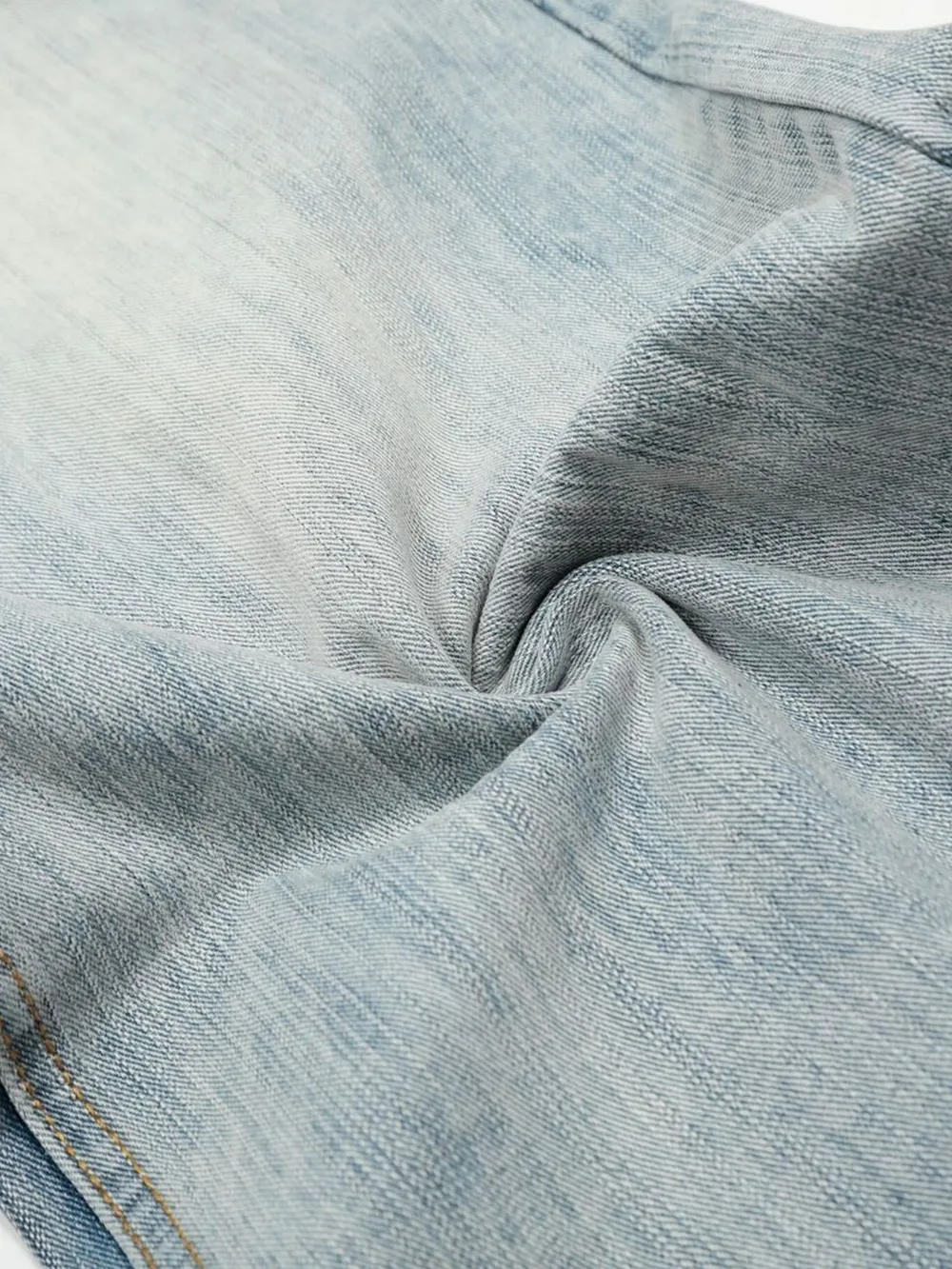 Men's Washed Wide Leg Baggy Jeans, image 11
