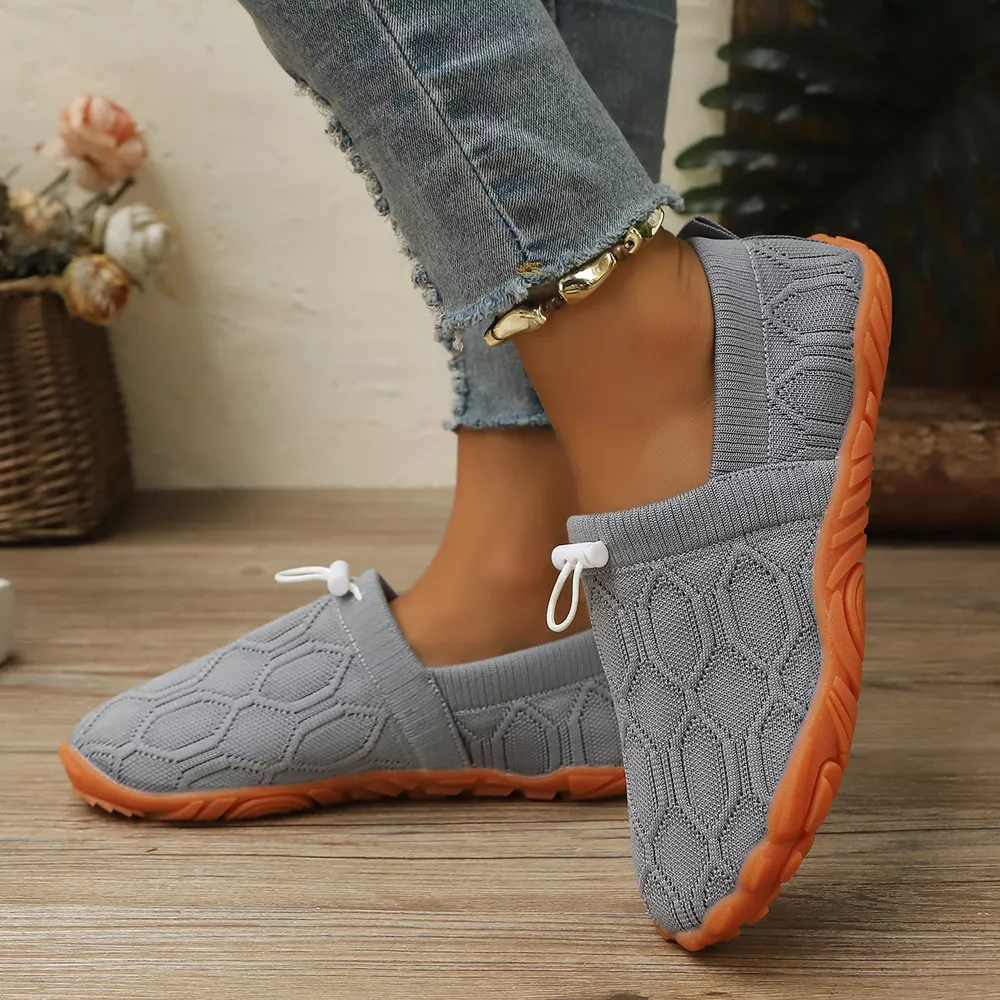 Round Toe Drawstring Slip-Ons, image 15