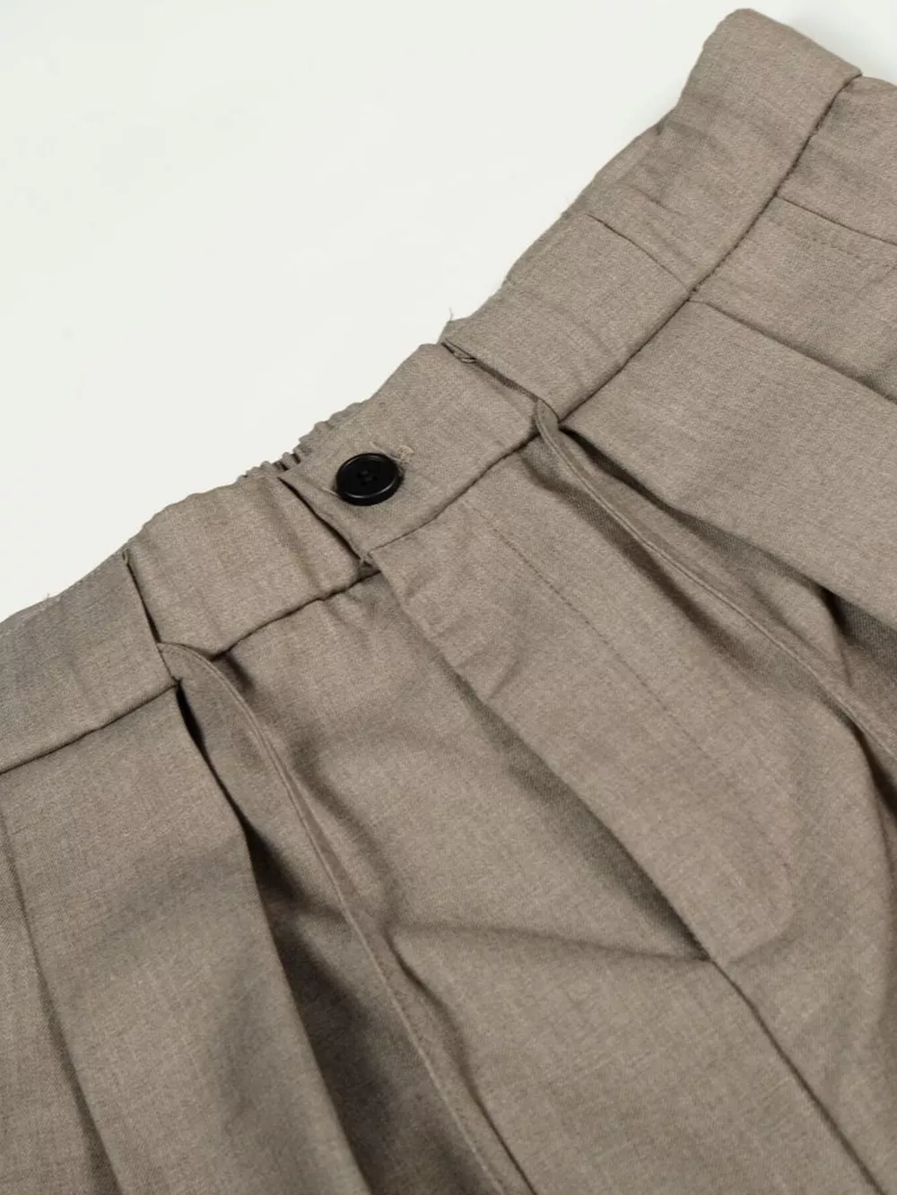 Men's Wide Leg Pleated Pants, image 6