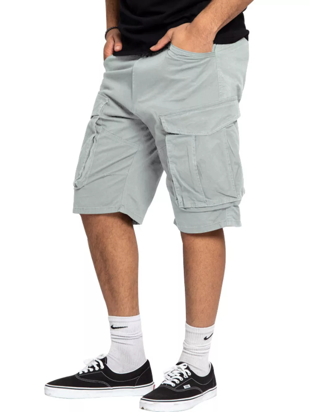 Men's Full Size Cargo Shorts with Multiple Pockets Plus Size, image 15