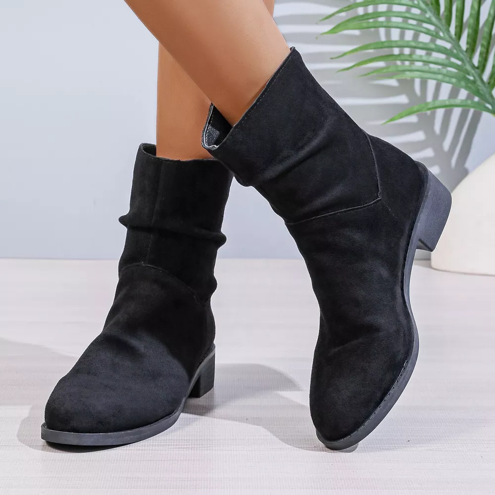 Point Toe Block Heels Boots, image 10