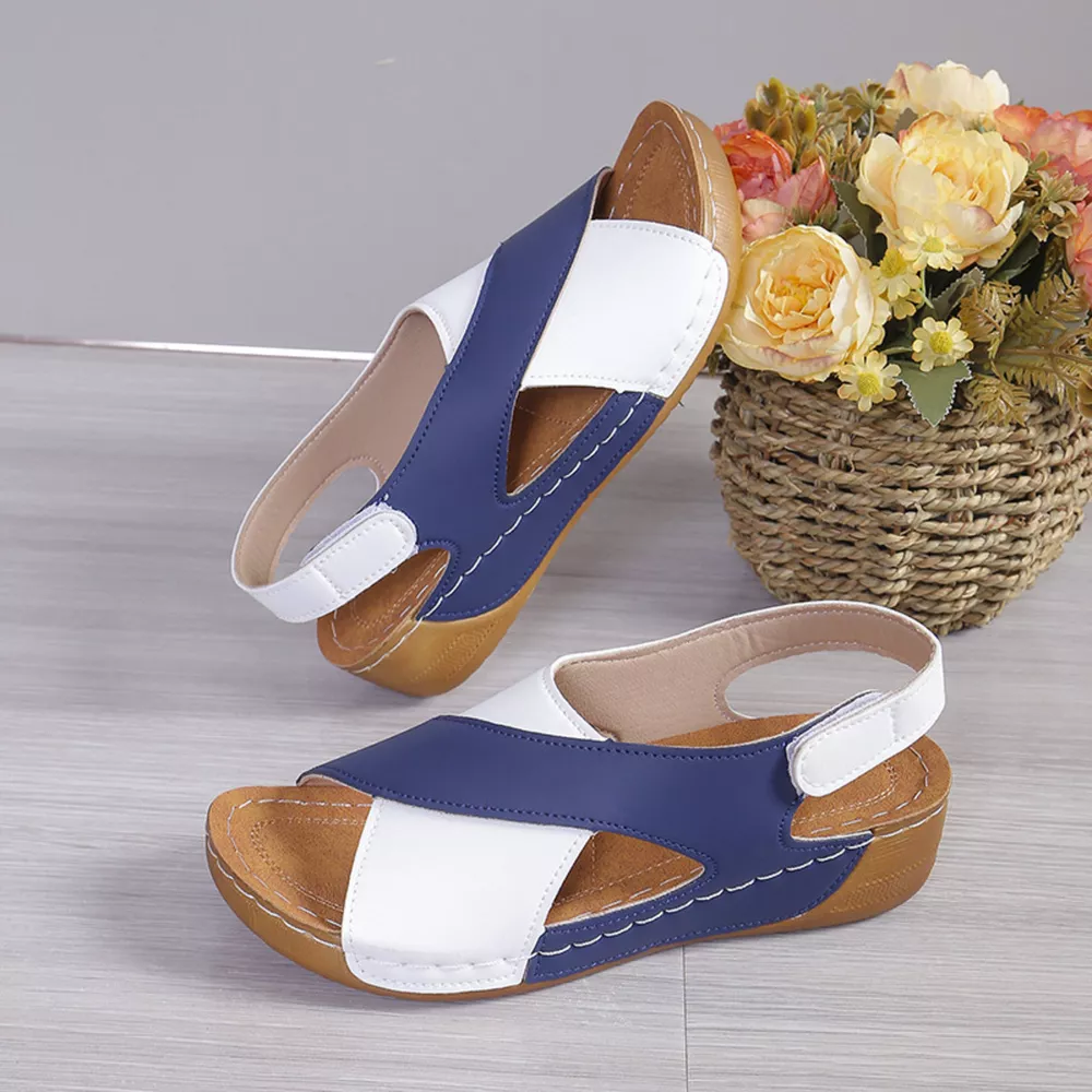 Open Toe Wedge Sandals, image 6