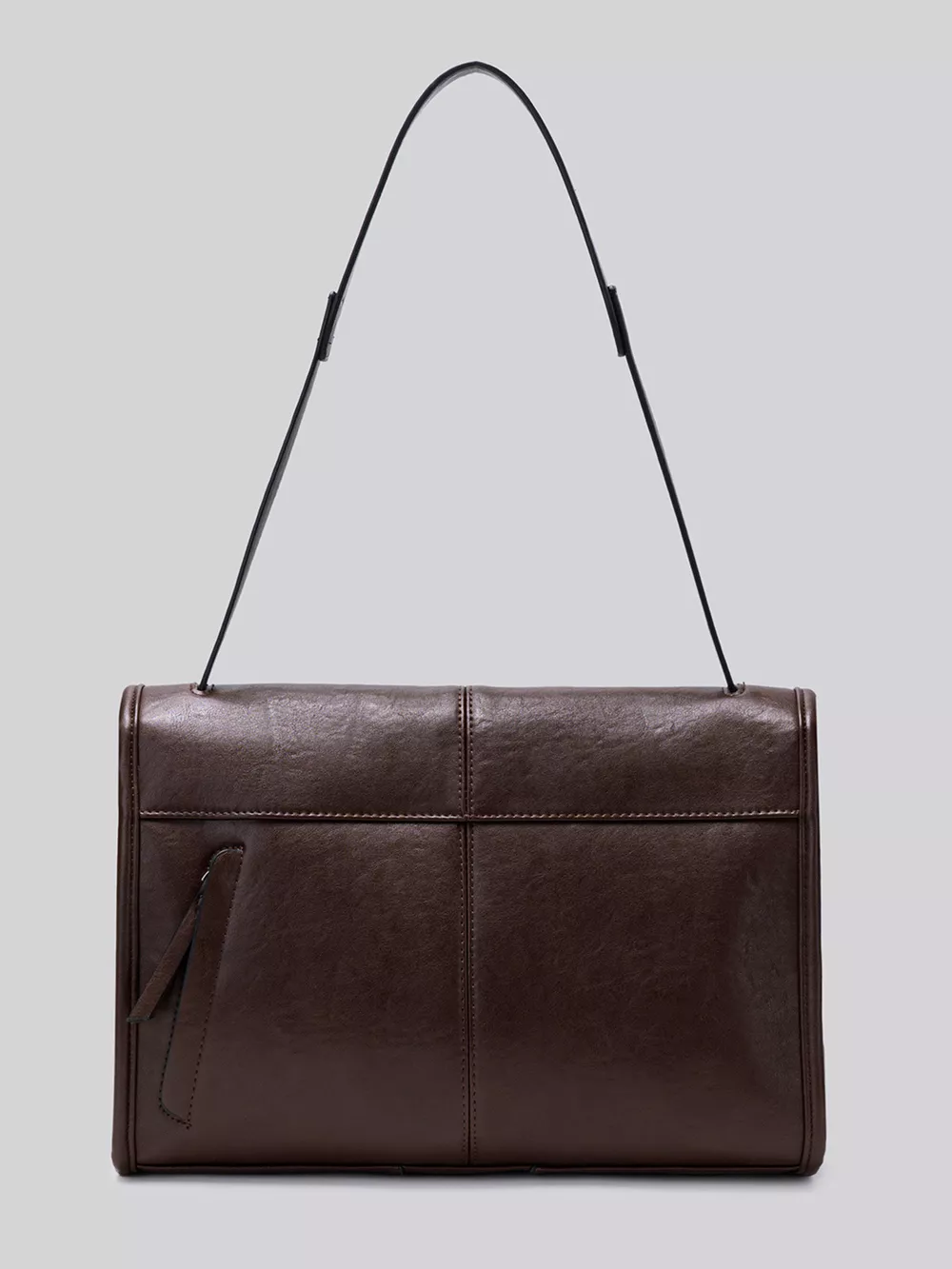 PU Leather Messenger Shoulder Bag, image 11