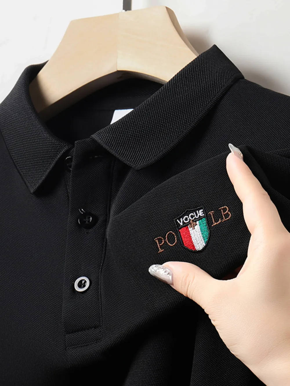 Men's Plus Size Classic Short Sleeve Polo Shirt, image 11