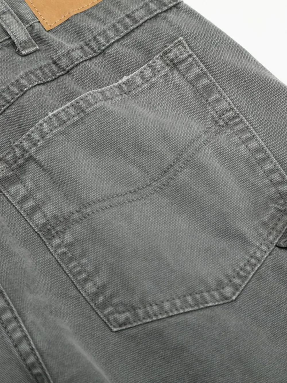 Men's Washed Distressed Curved Jeans, image 6