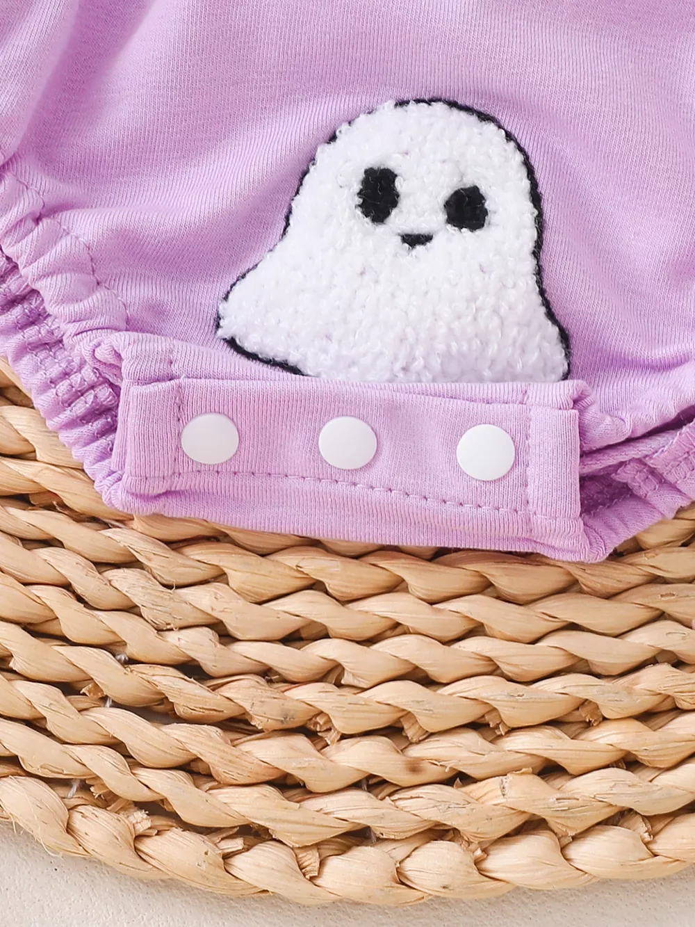 Children's Halloween Ruffled Long Sleeve Bodysuit, image 8