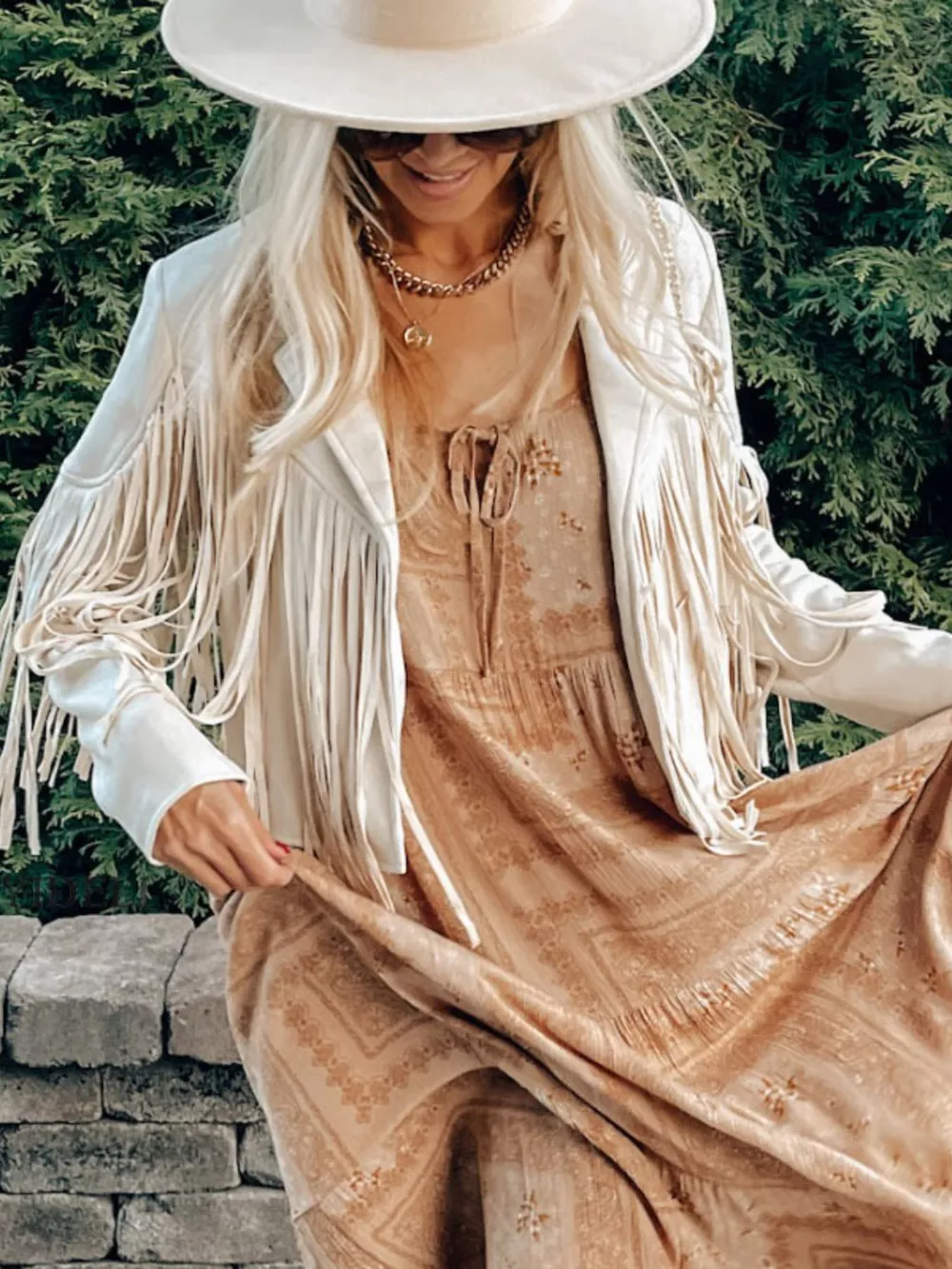 Fringe Open Front Cropped Jacket, image 9