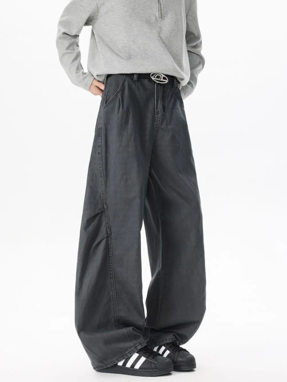 Men's Wide Leg Jeans, image 10