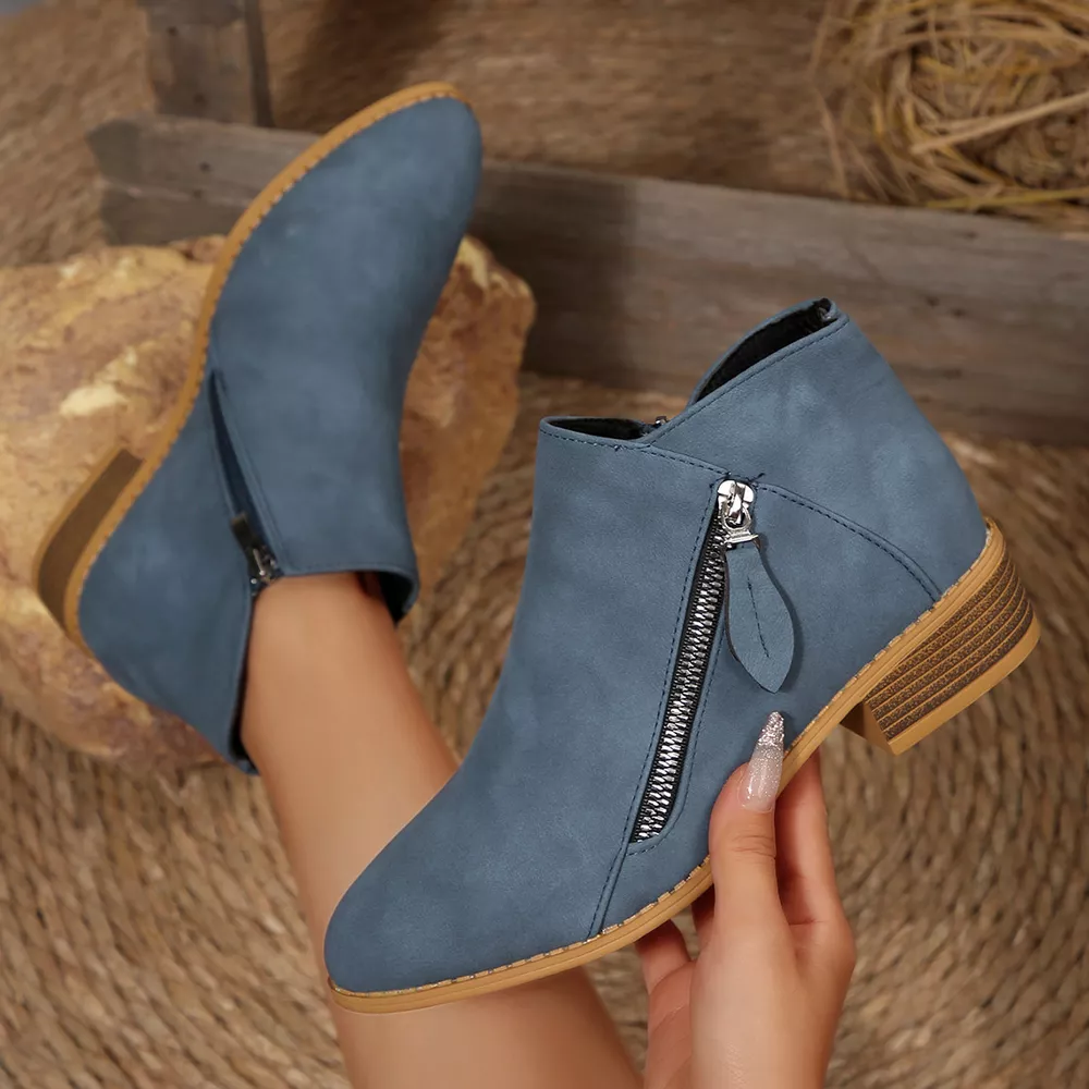 Block Heels Ankle Boots, image 3