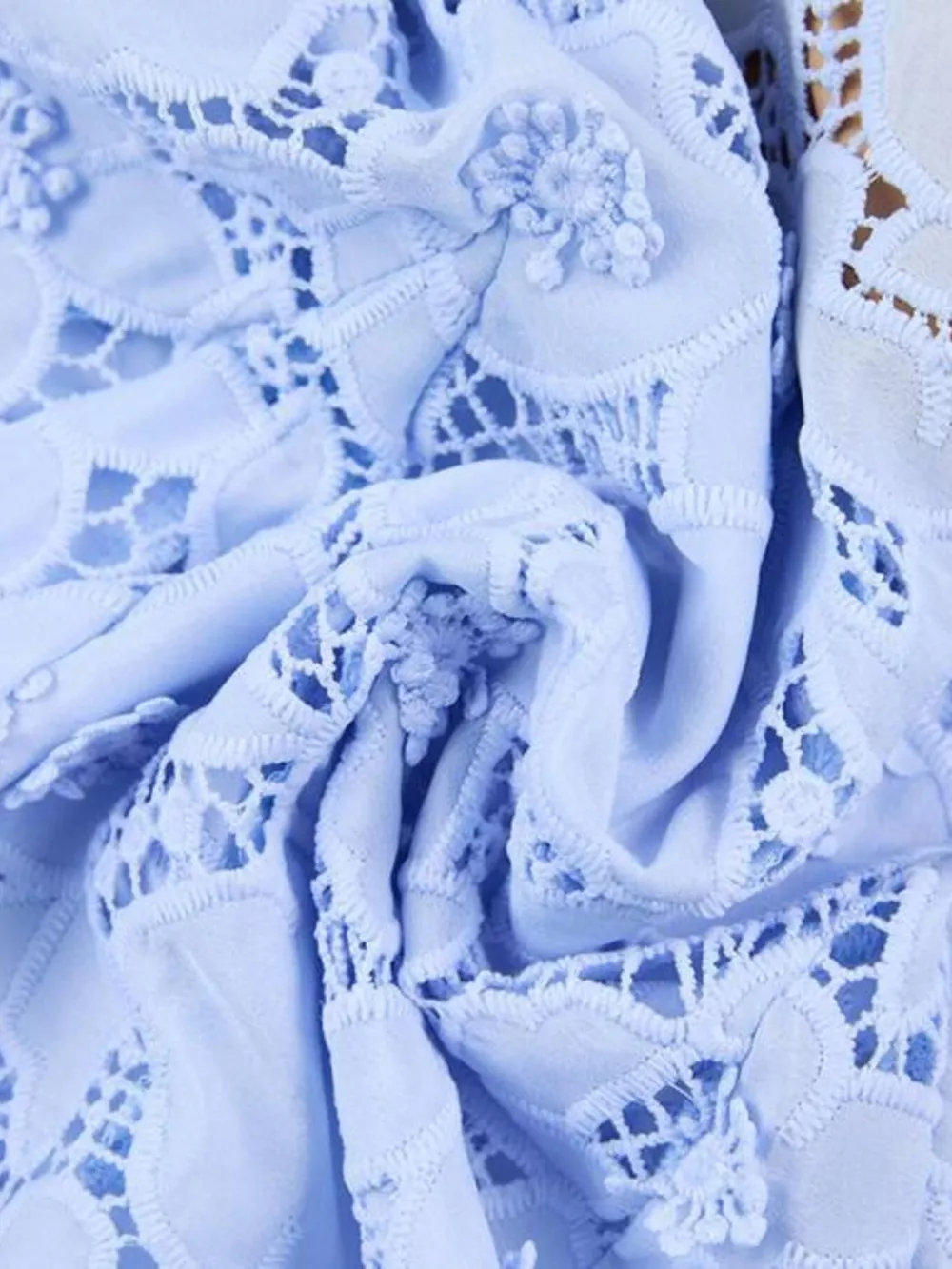 Floral Lace Short Sleeve Midi Dress, image 22