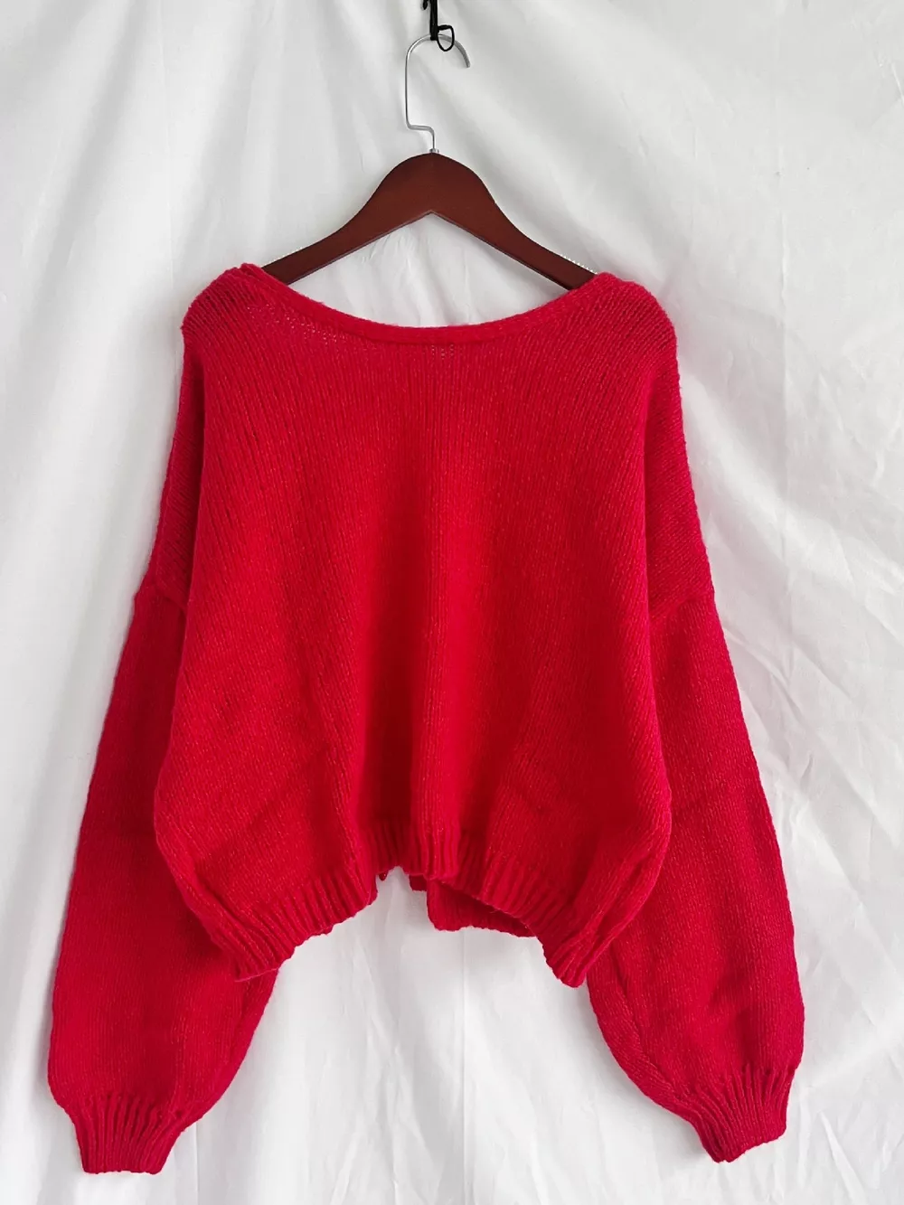 Chunky Knit Tie-Front Cardigan, image 10