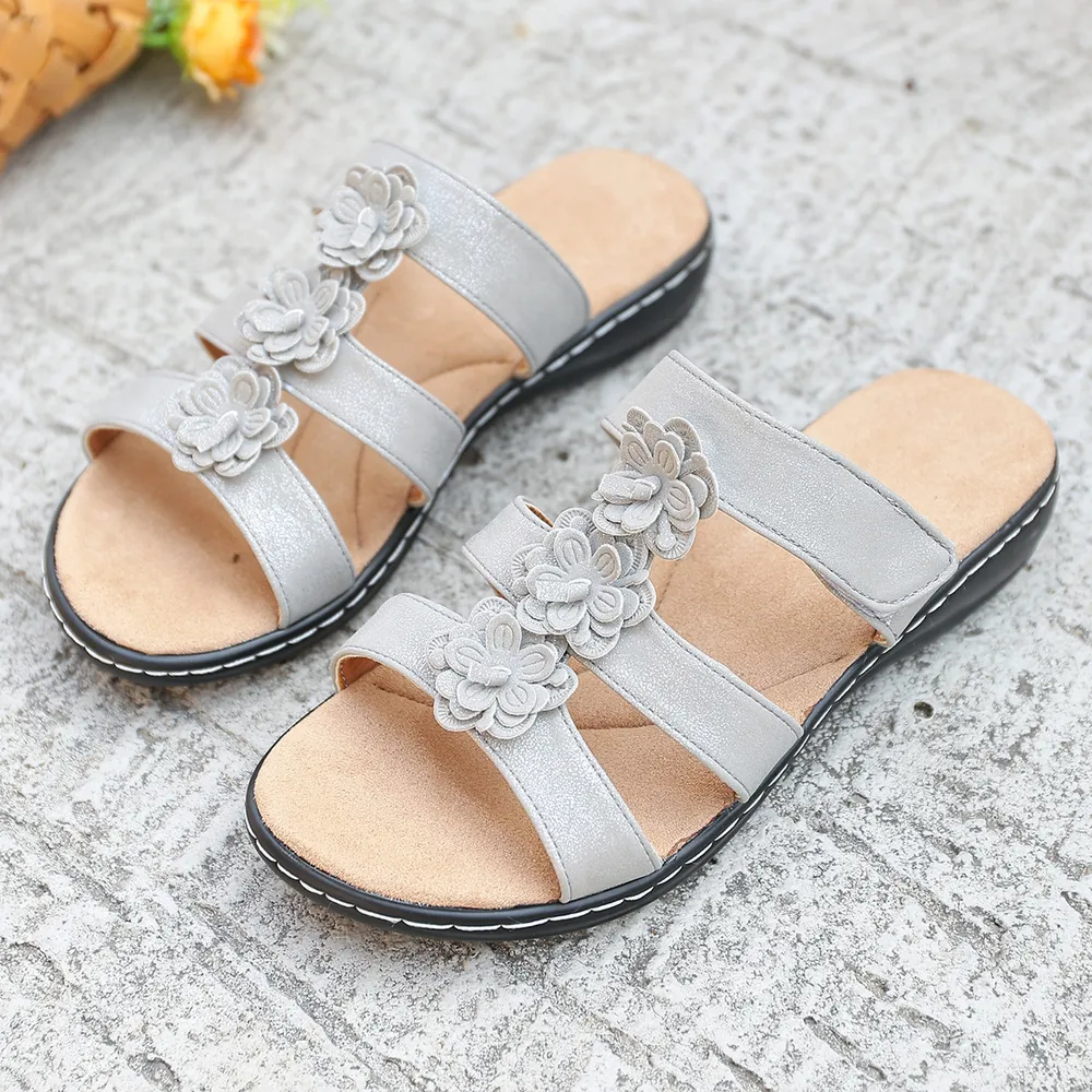 Flower Open Toe Sandals, image 9