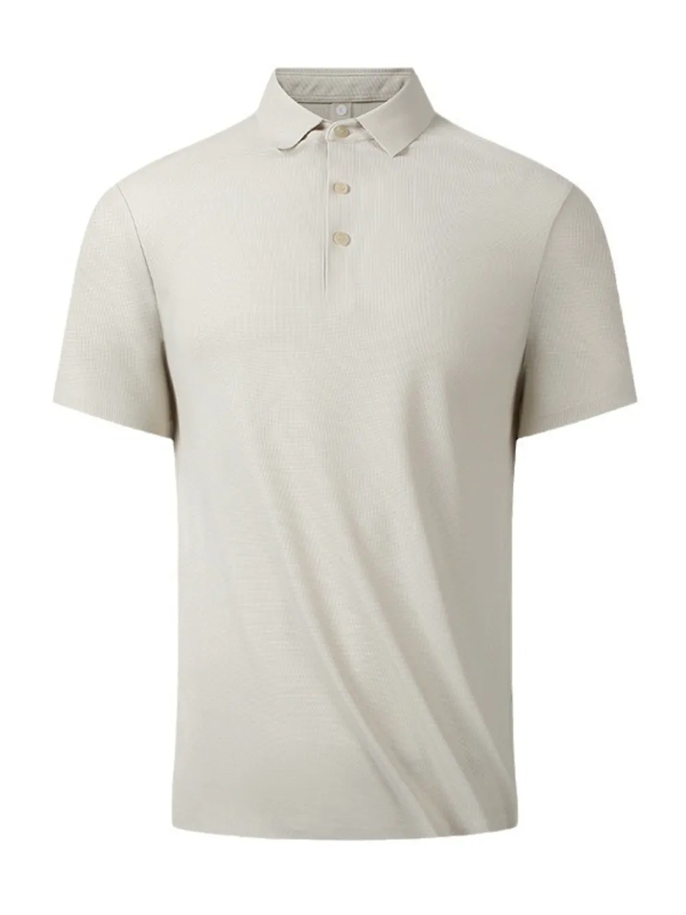 Men's Plus Size Button Detail Short Sleeve Polo