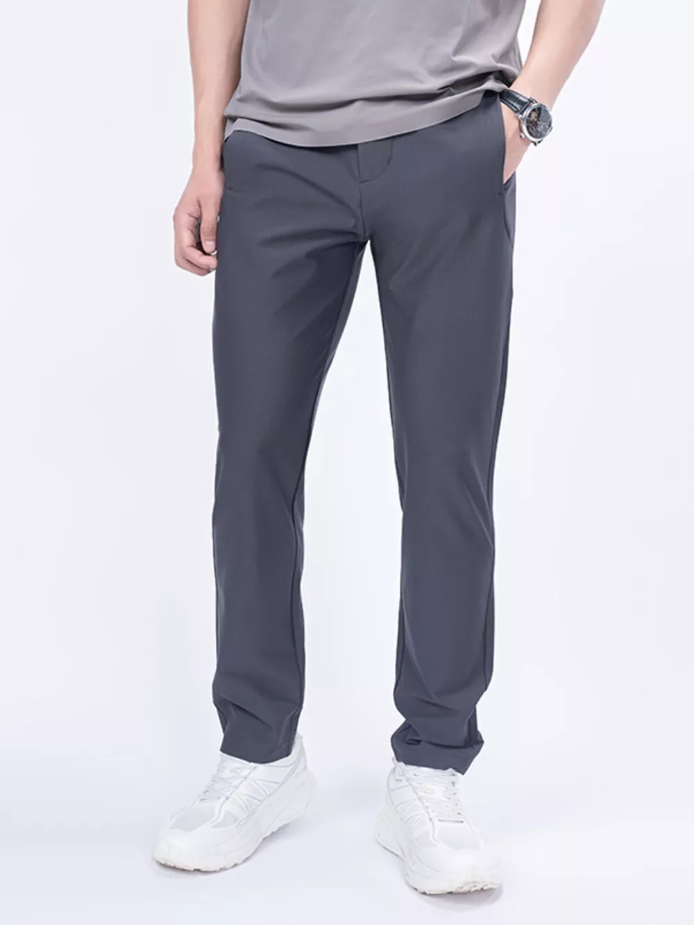 Men's Plus Size Slim-Fit Casual Pants, image 4