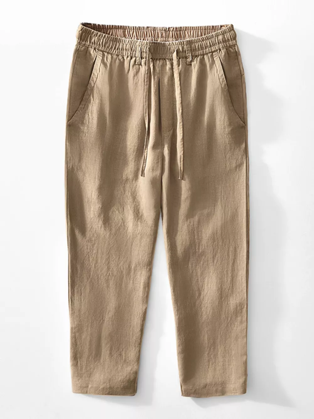 Men's Plus Size Casual Elastic Waist Drawstring Pants