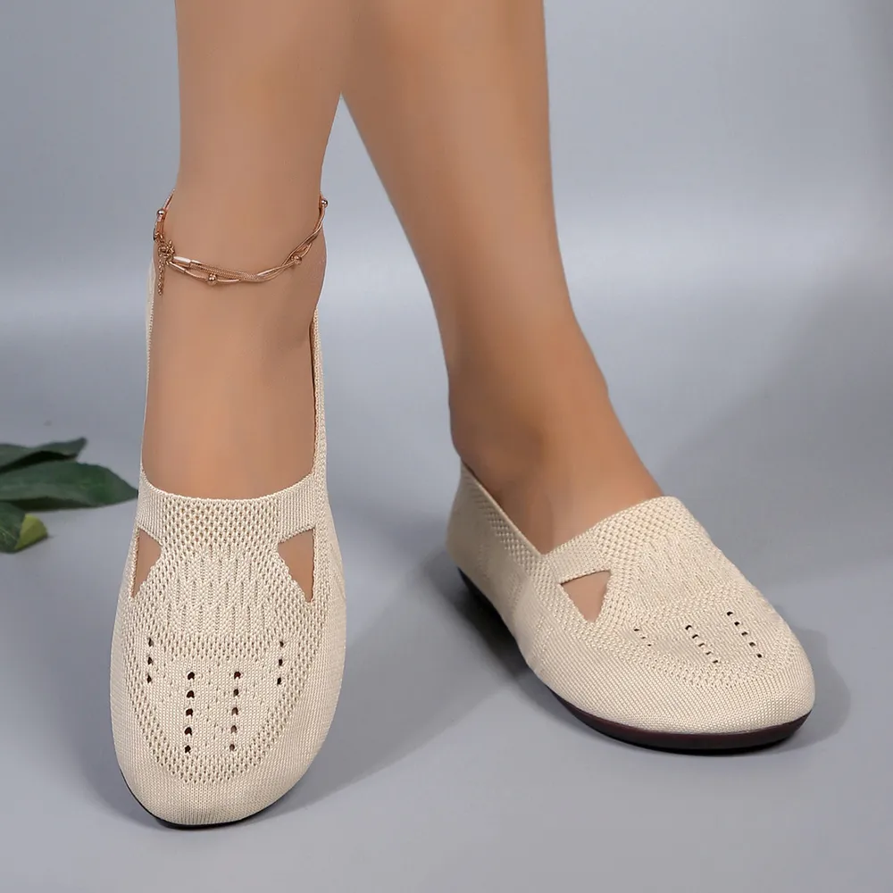 Cutout Mesh Slip Ons, image 6