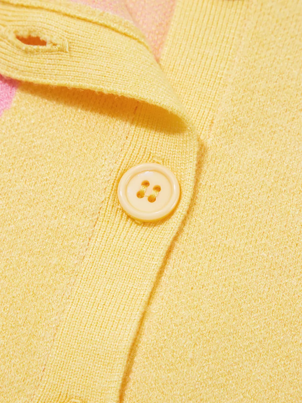 Casual Polka Dot Button Front Long Sleeve Sweater Cardigan, image 4
