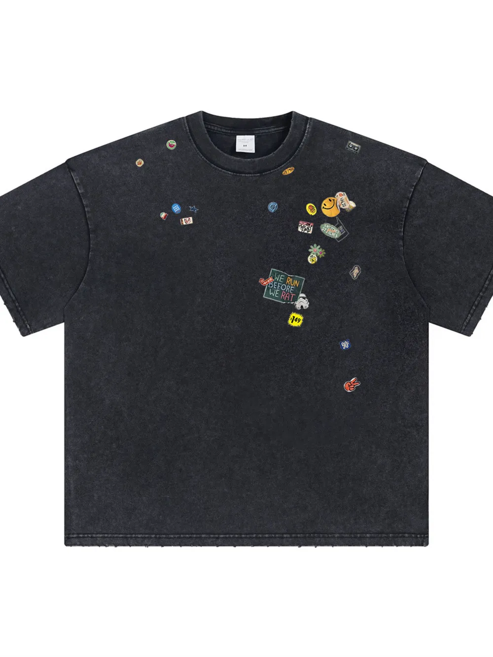 Men's Round Neck Oversized T-Shirt