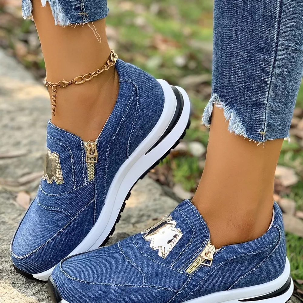Round Toe Platform Slip-Ons, image 11