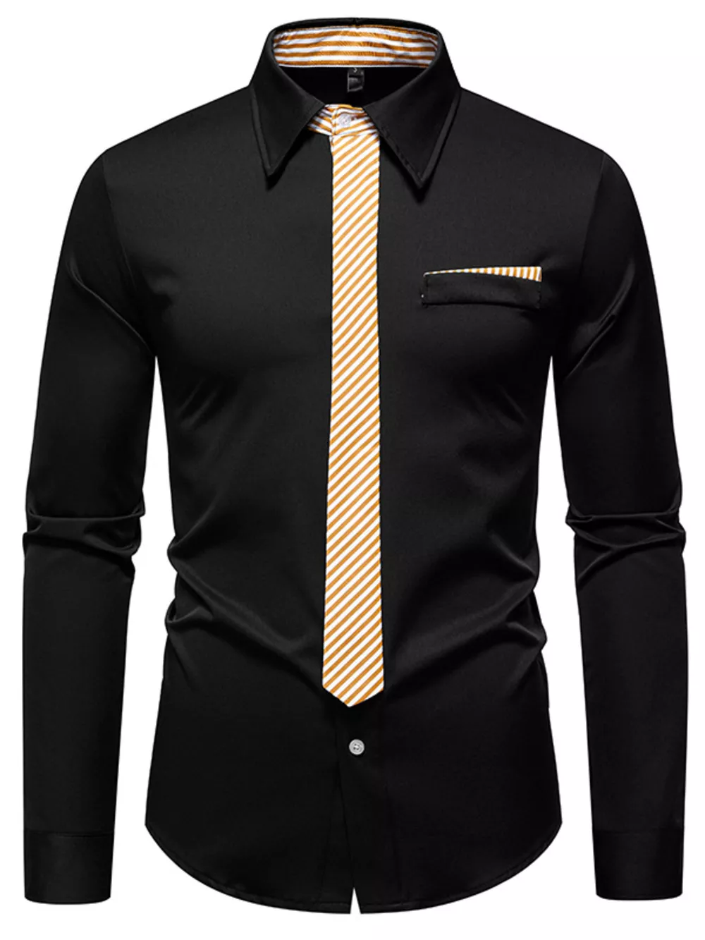Men's Button Up Long Sleeve Shirt