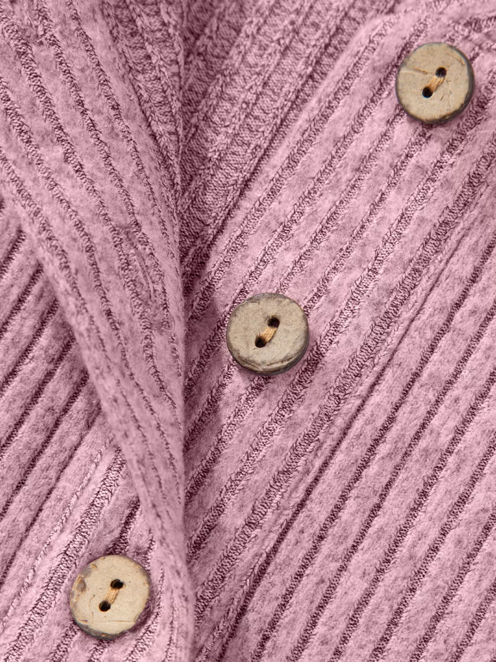 Ribbed Texture Drop Shoulder Henley Top, image 9
