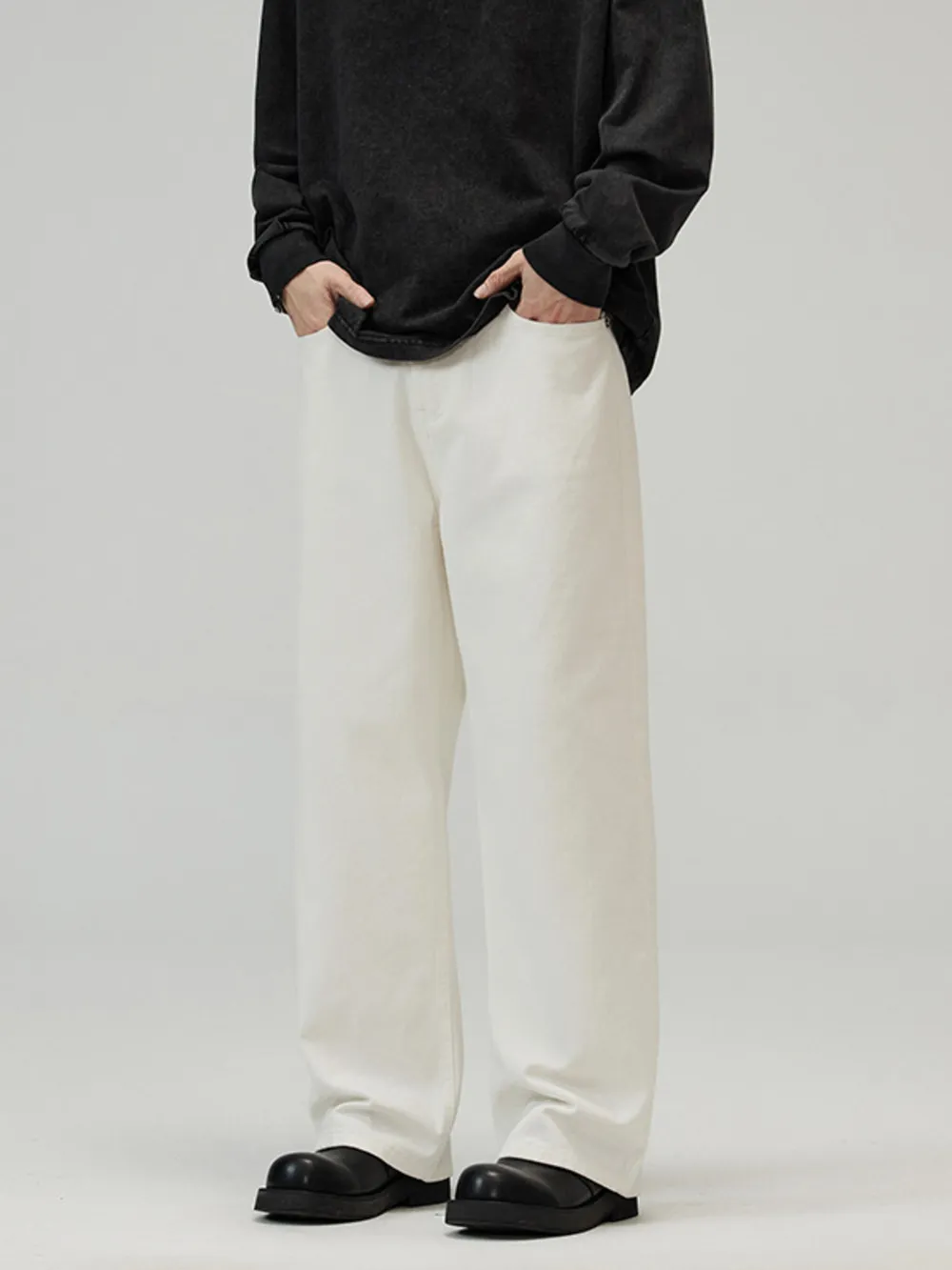 Men's Full Size Wide-Leg Pants Plus Size, image 4
