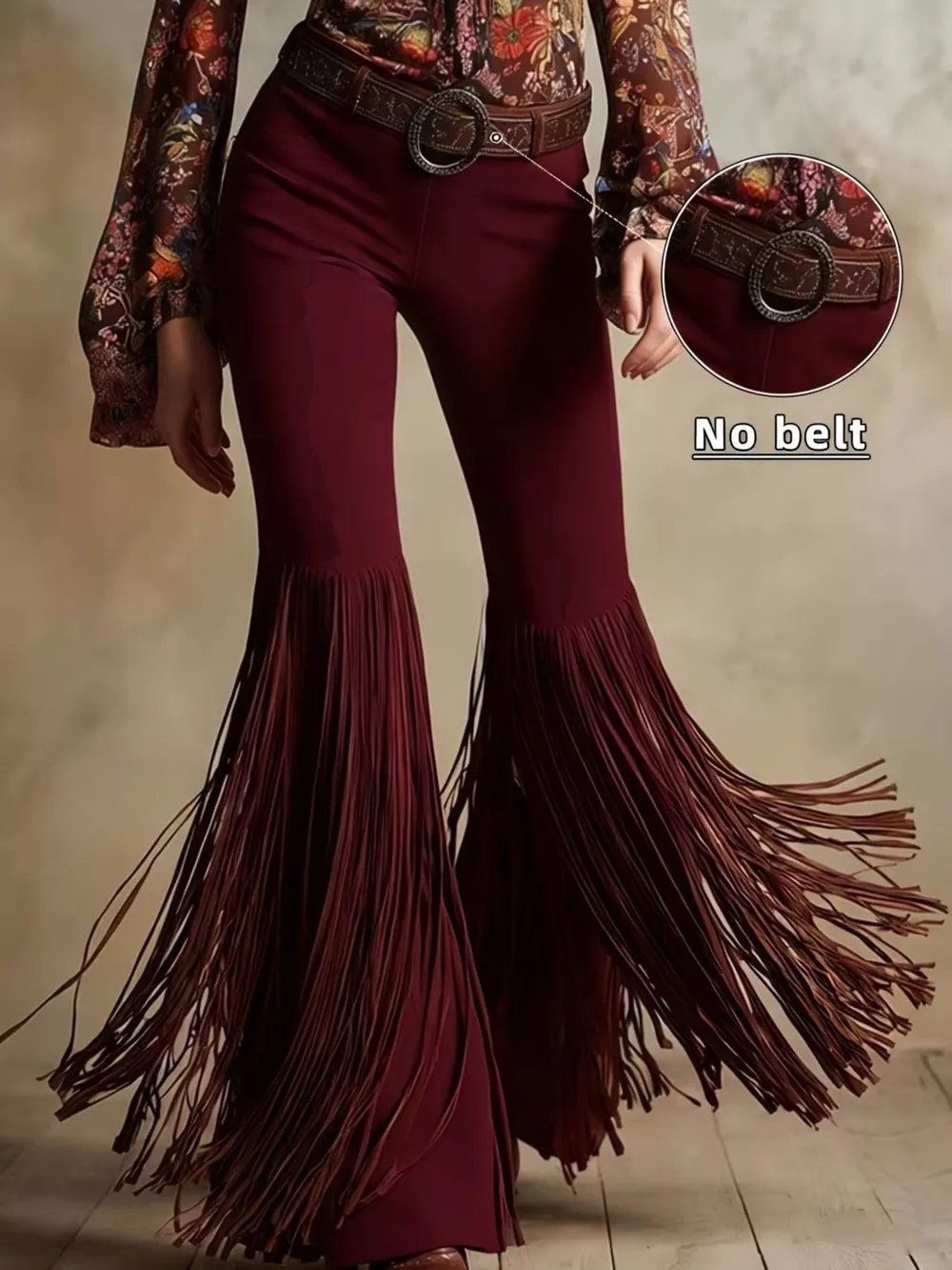 Fringe Flare Pants, image 8