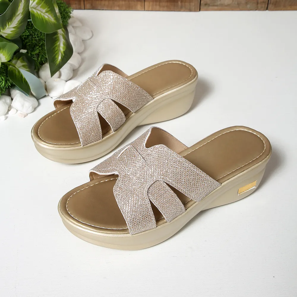 Open Toe Platform Wedge Sandals, image 6