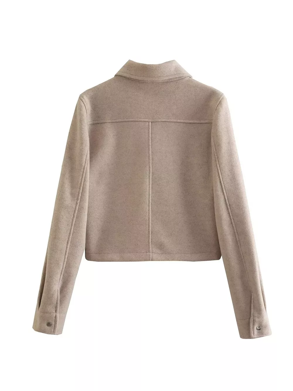 Snap Down Long Sleeve Jacket, image 5