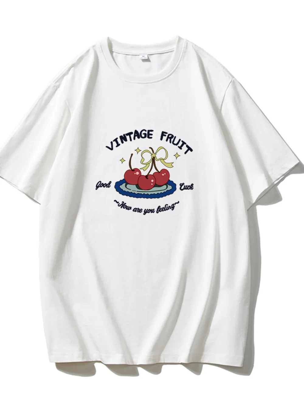 Plus Size Fruit Graphic Round Neck T-Shirt, image 6