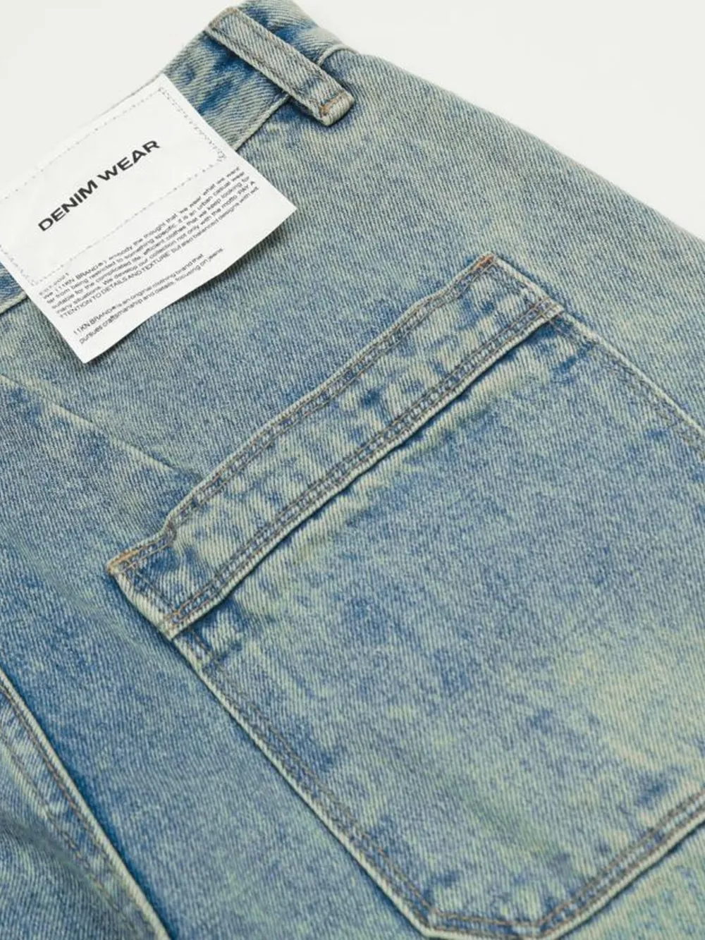 Men's Wide Leg Jeans, image 4