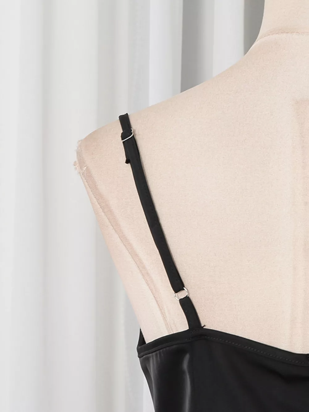 Spaghetti Strap Ruffle Slit Maxi Dress, image 12