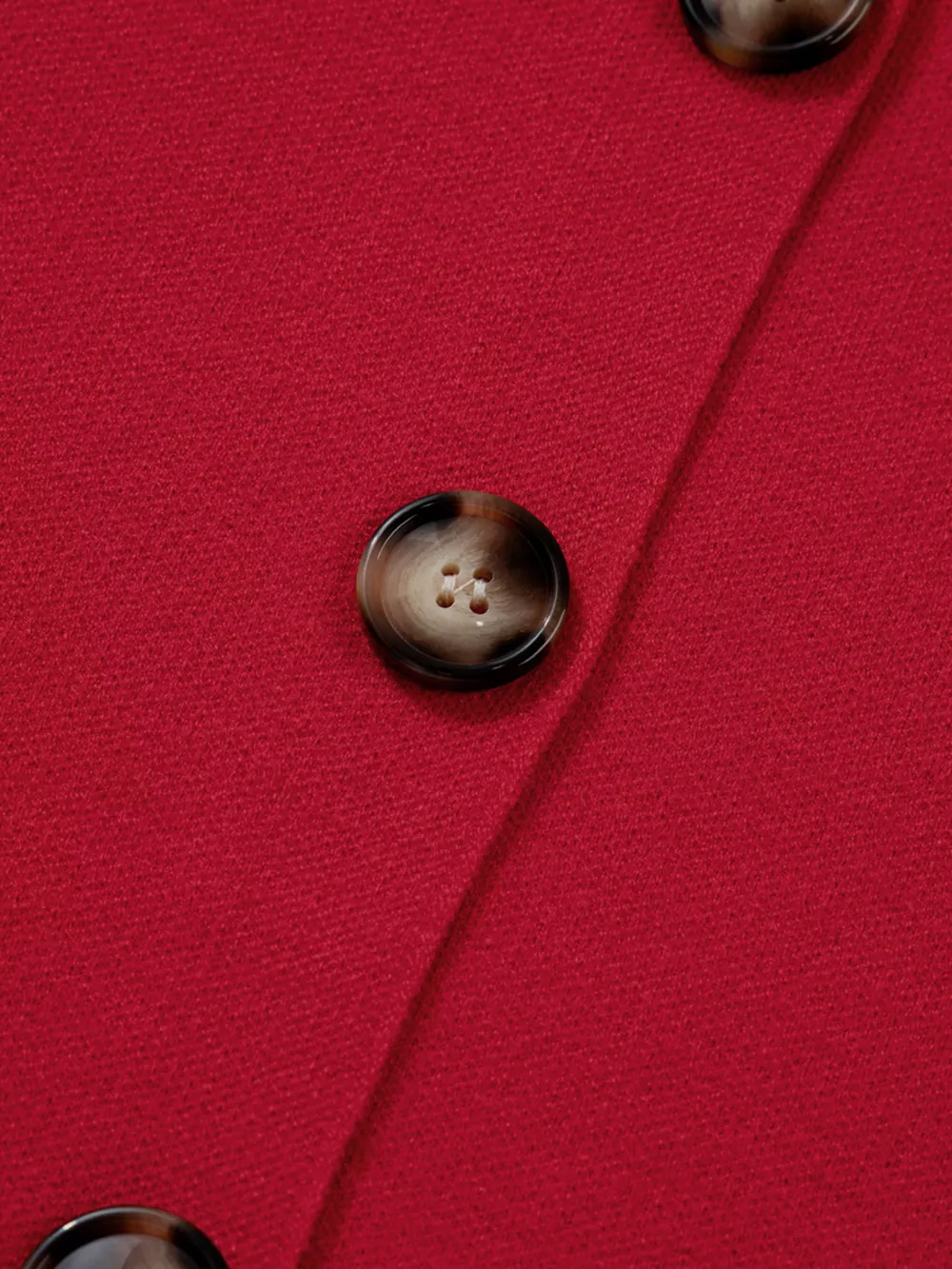 Collared Button Front Wrapped Cardigan, image 6