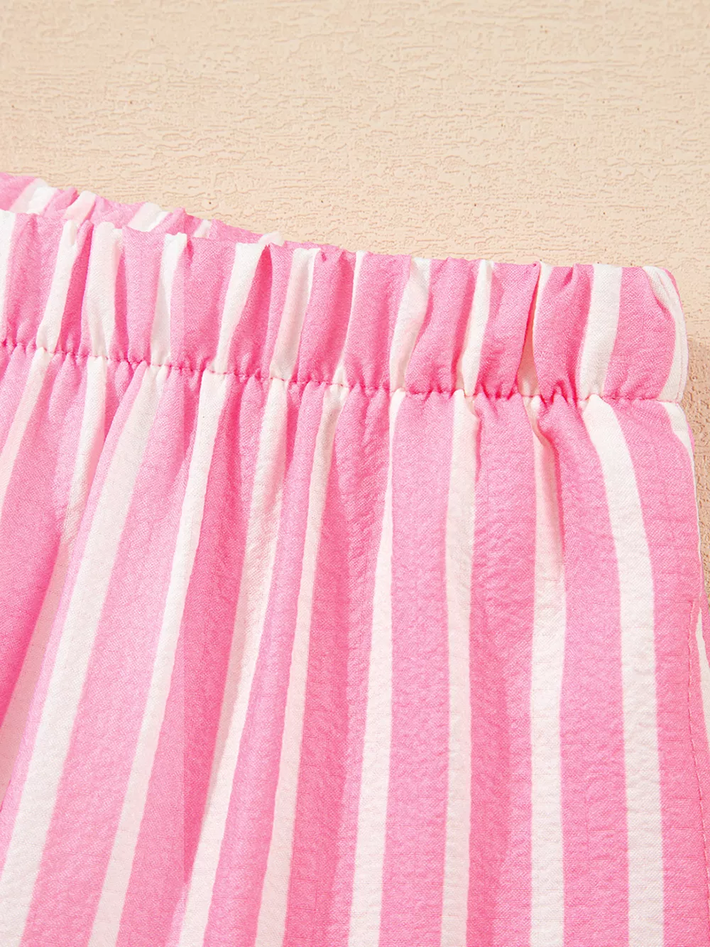 Stripe Buttoned Front Long Sleeve Top and Pants 2 Piece Sleepwear, image 14