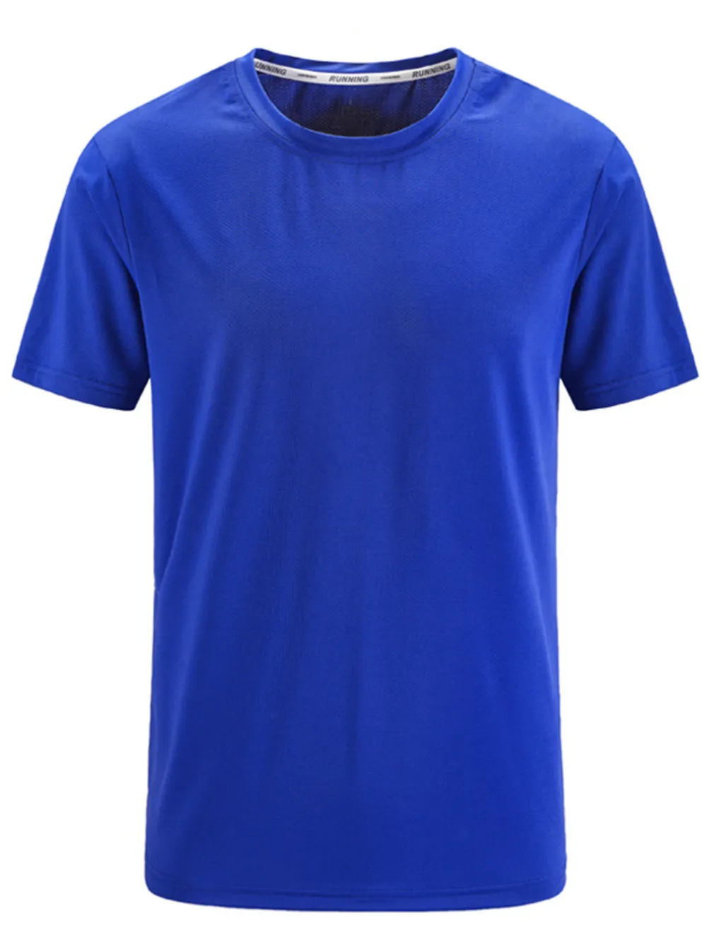 Men's Plus Size Round Neck Short Sleeve T-Shirt, image 2