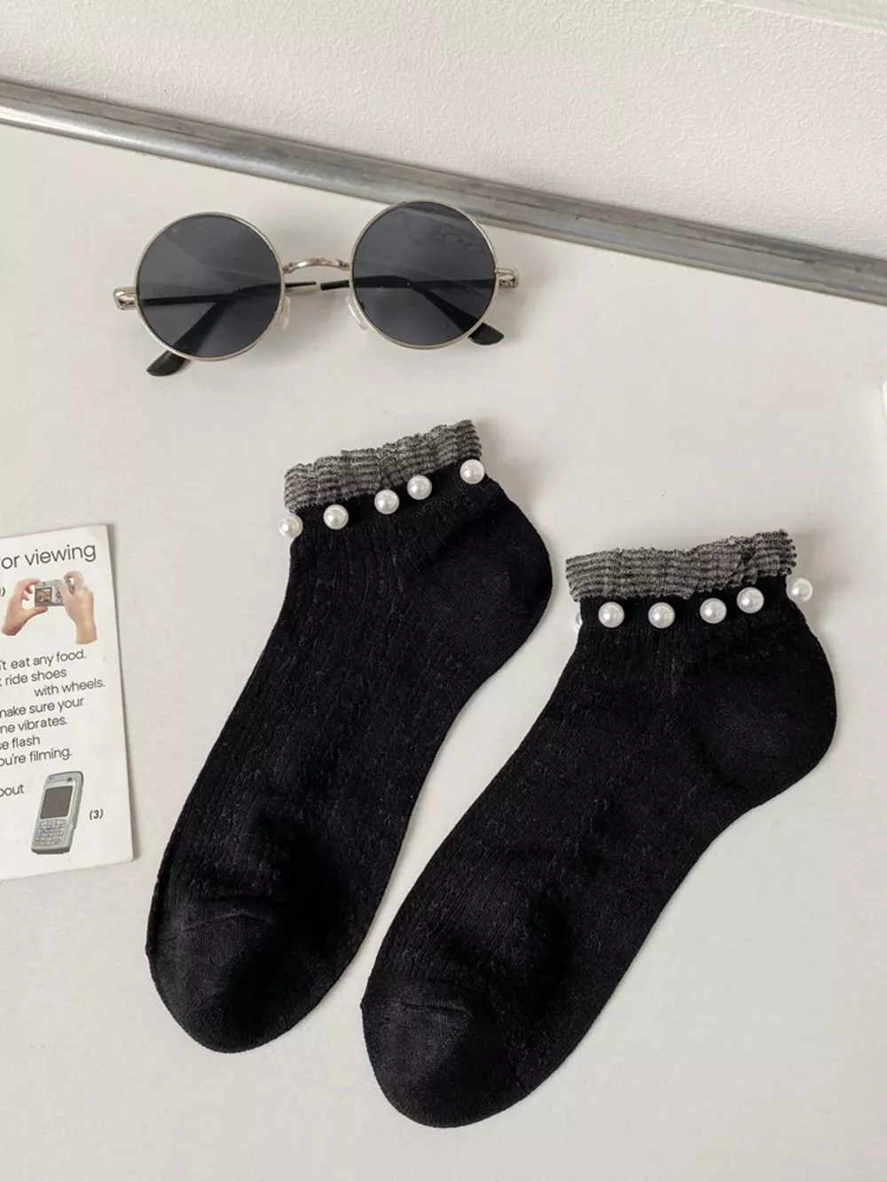 Lace Ankle Socks, image 8