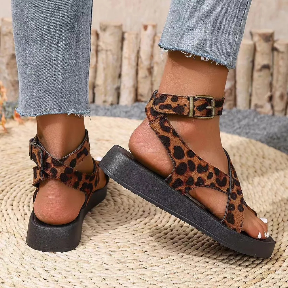 Toe Loop Flats Sandals, image 5
