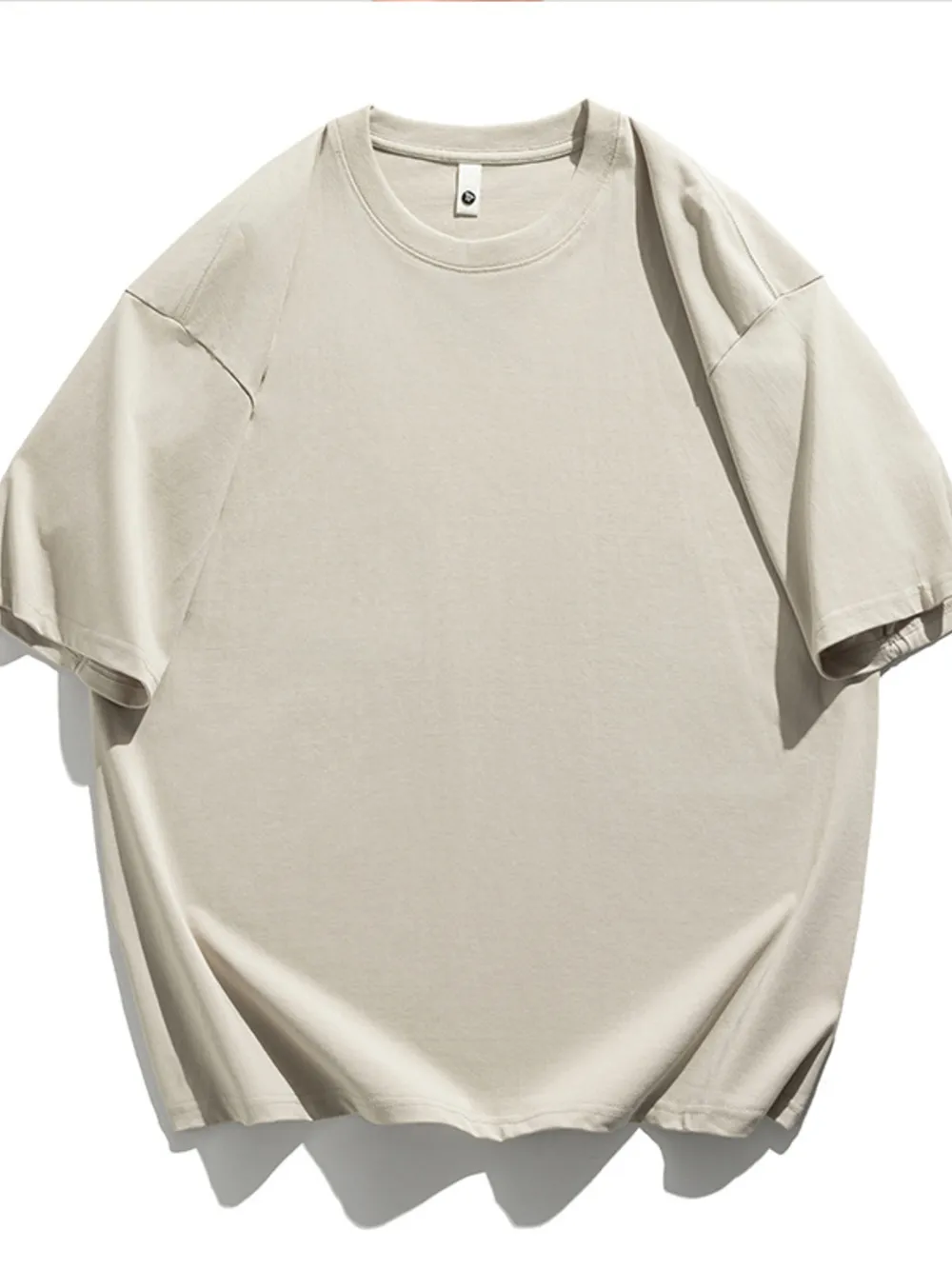 Men's Plus Size Solid Color Casual Loose T-Shirt, image 11