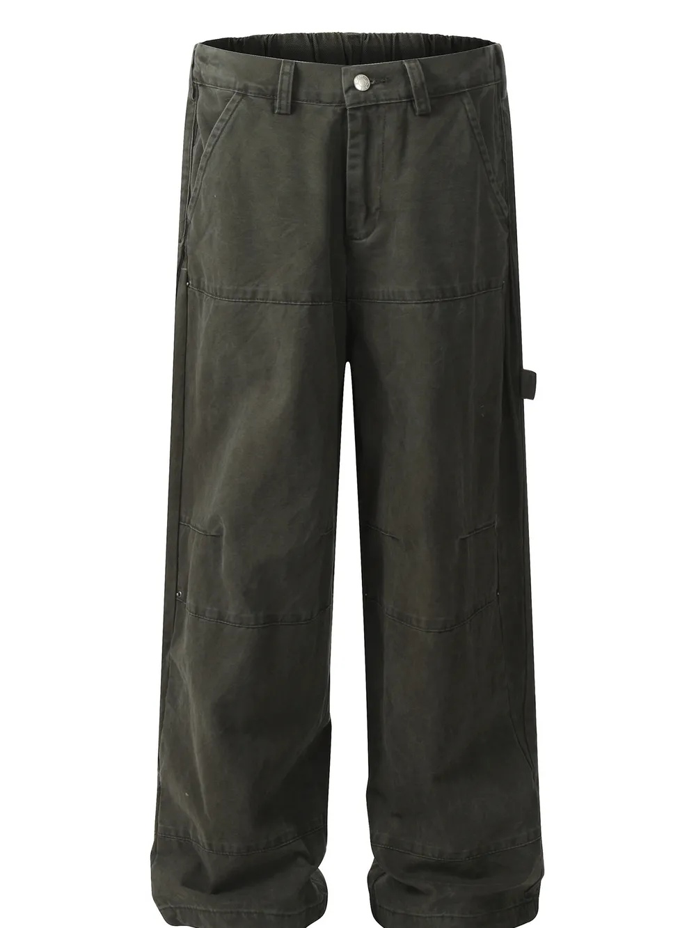 Men's Baggy Cargo Jeans with Multi-Pocket