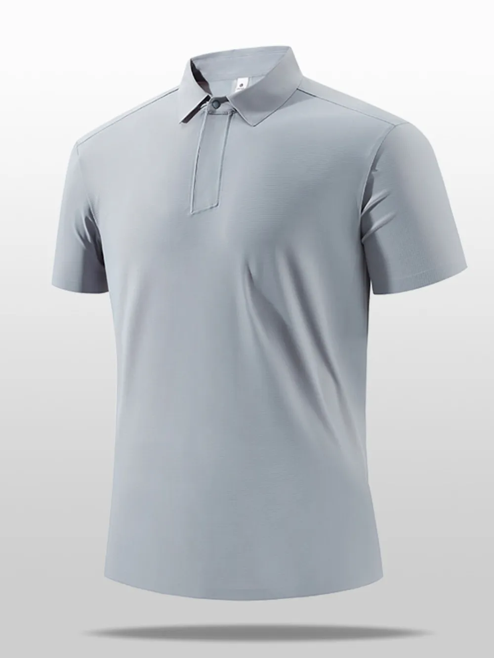Men's Plus Size Collared Neck Short Sleeve Polo, image 6