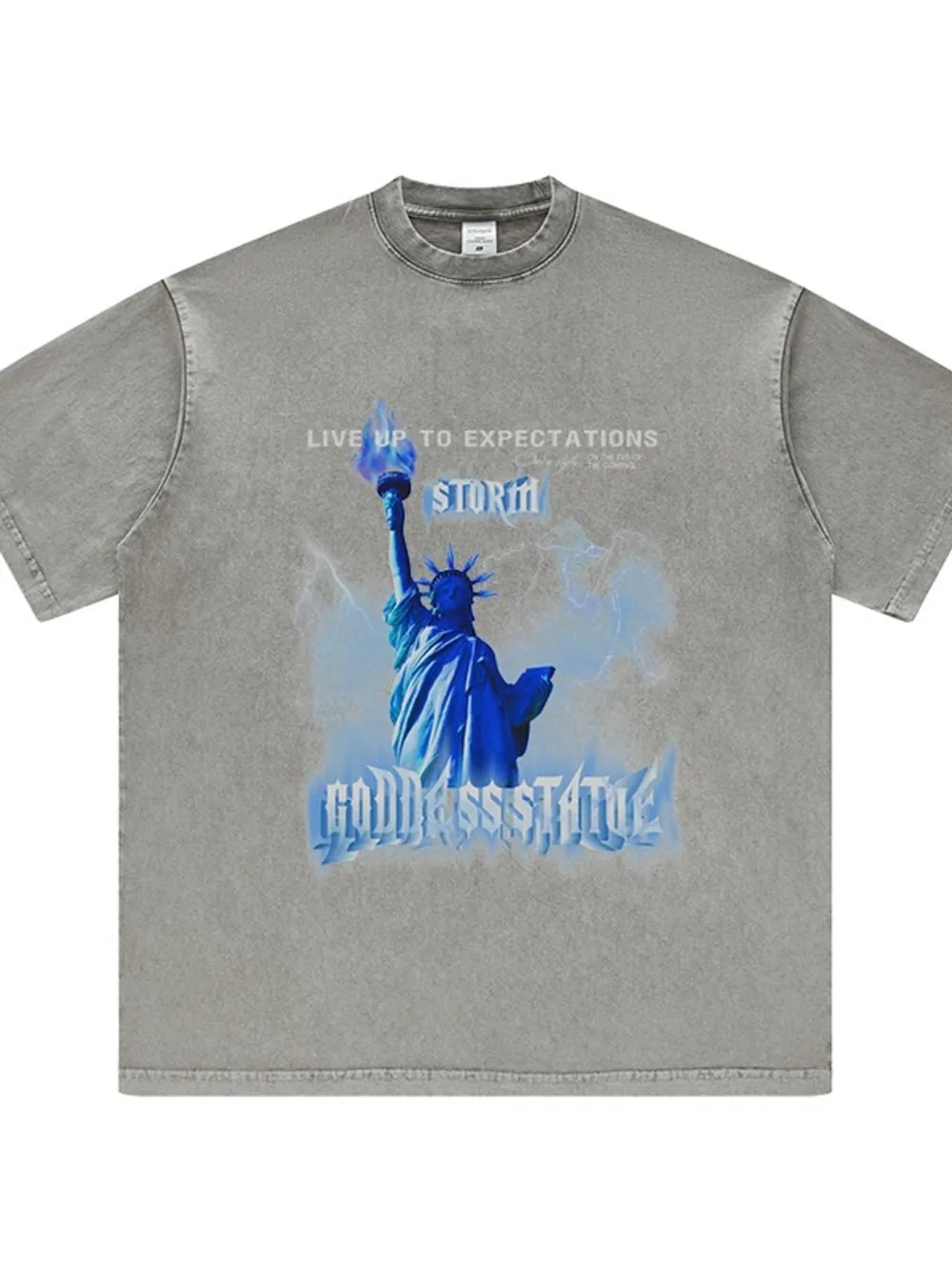 Men's Graphic Round Neck Short Sleeve T-Shirt, image 4