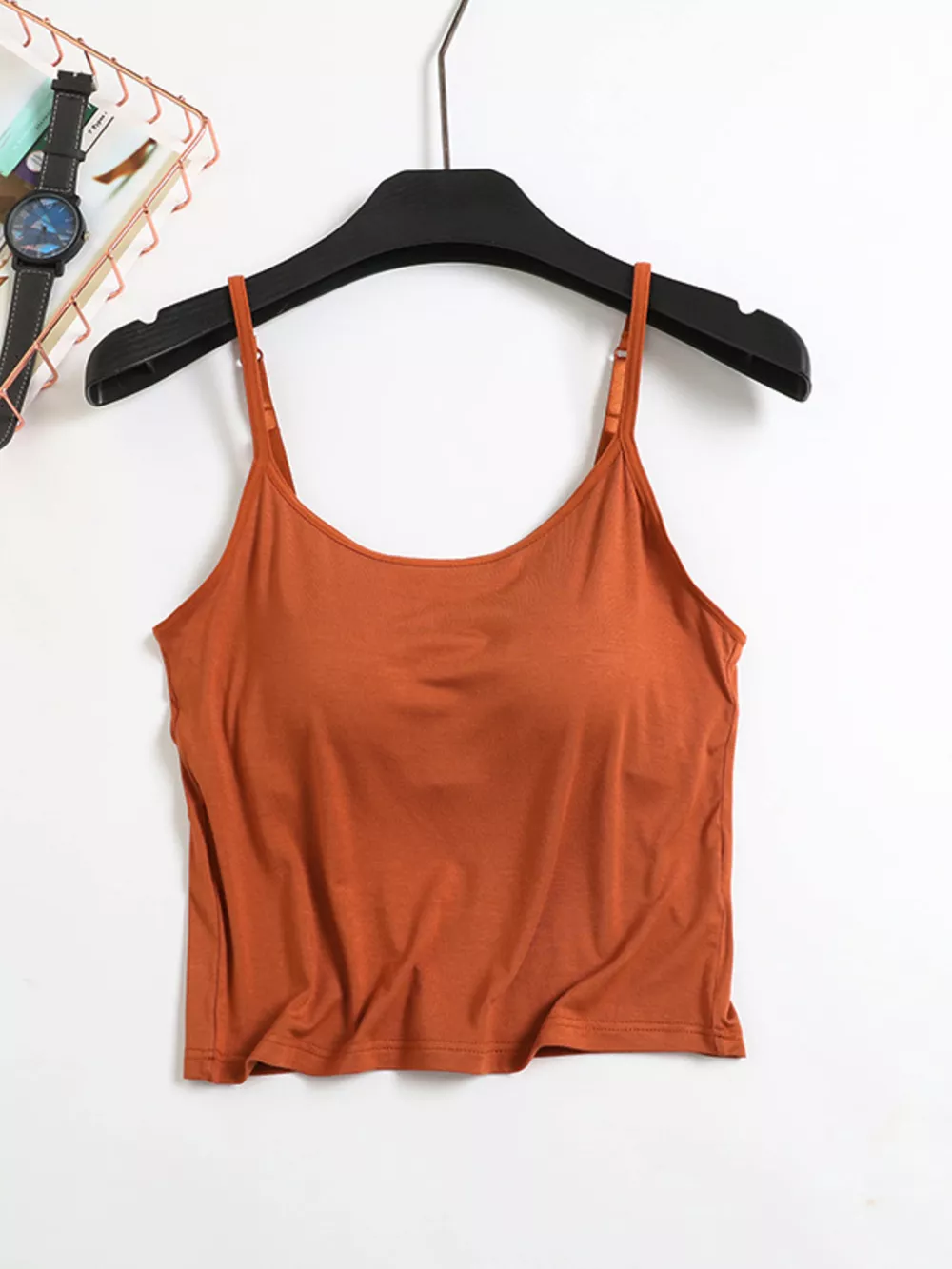 Modal Adjustable Strap Padded Cami and Shorts Set, image 14