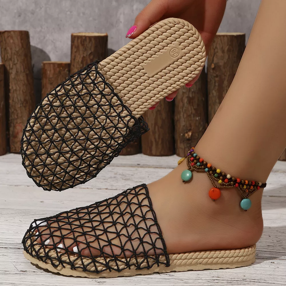 Round Toe Flats Sandals, image 3