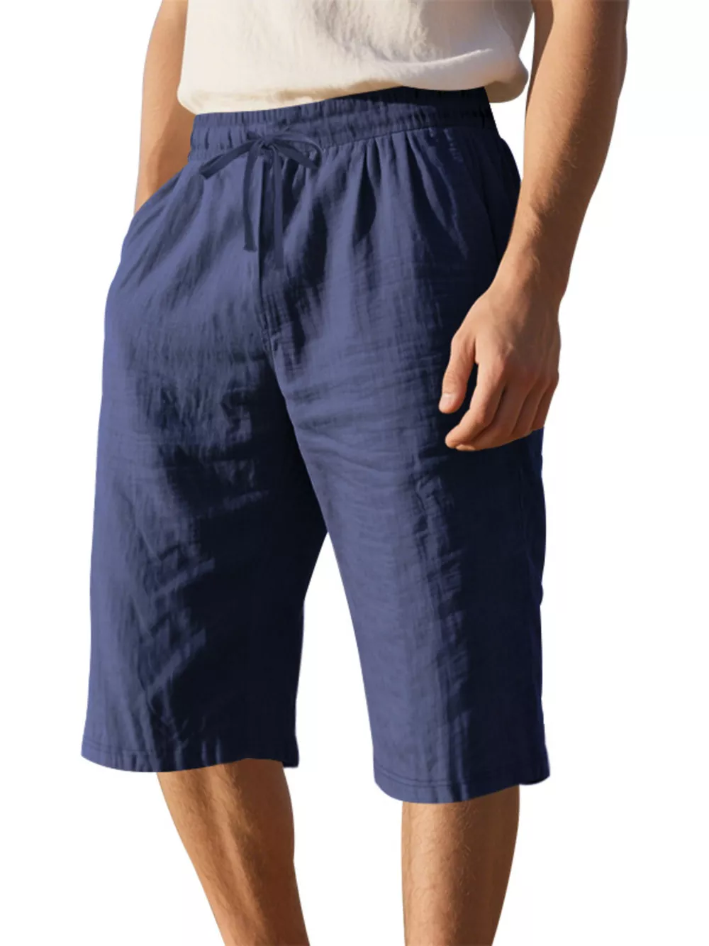 Men's Full Size Casual Drawstring Shorts Plus Size, image 9