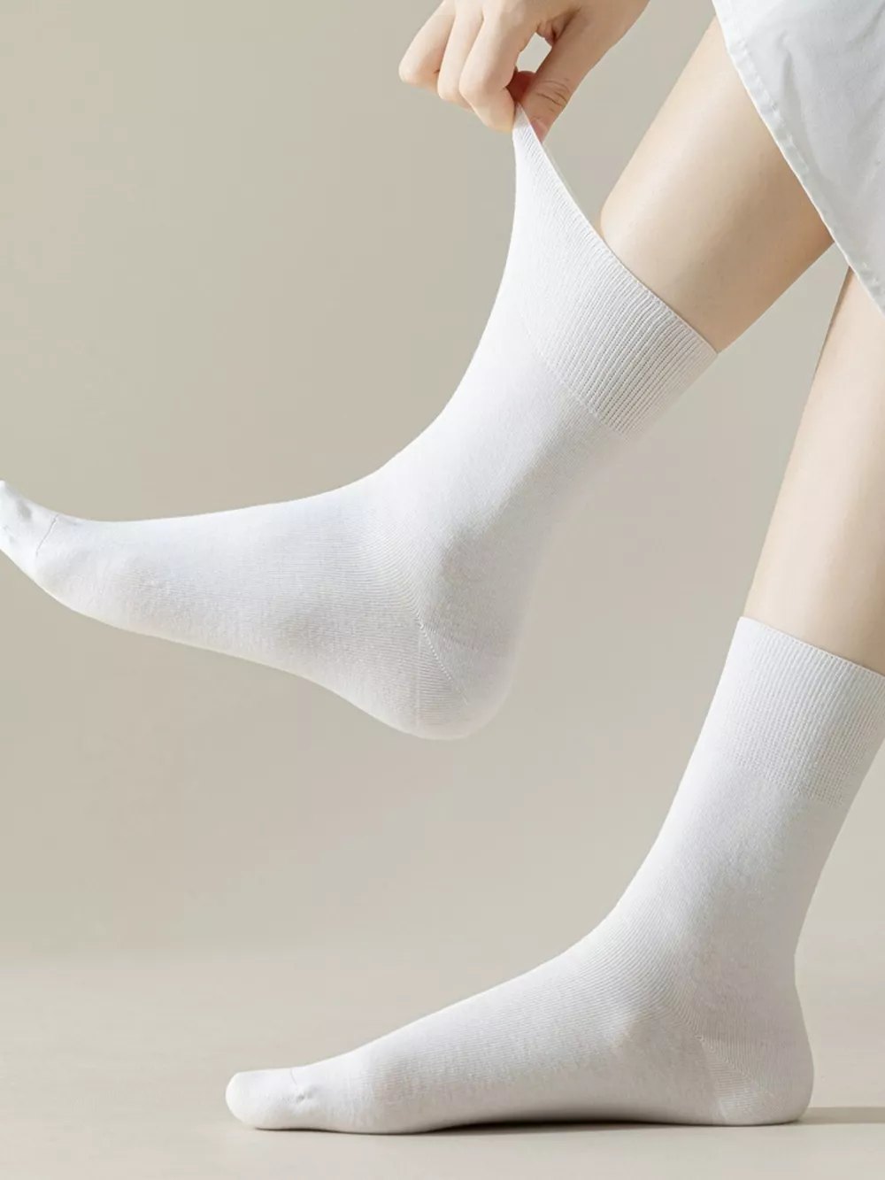 Lightweight Solid Color Socks, image 11