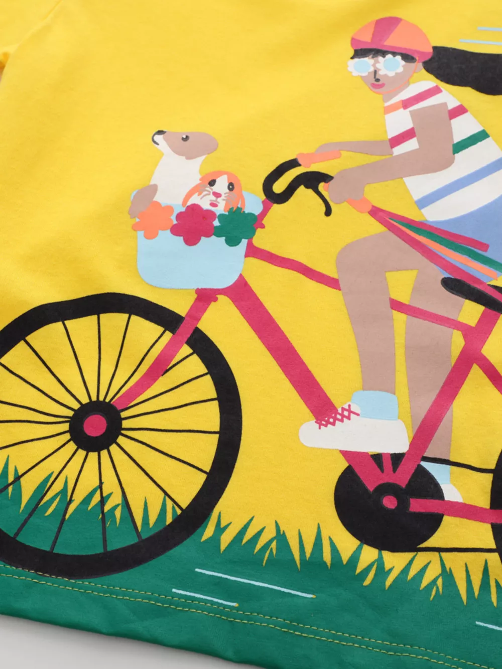 Children's Bicycle Graphic Short Sleeve T-Shirt, image 4