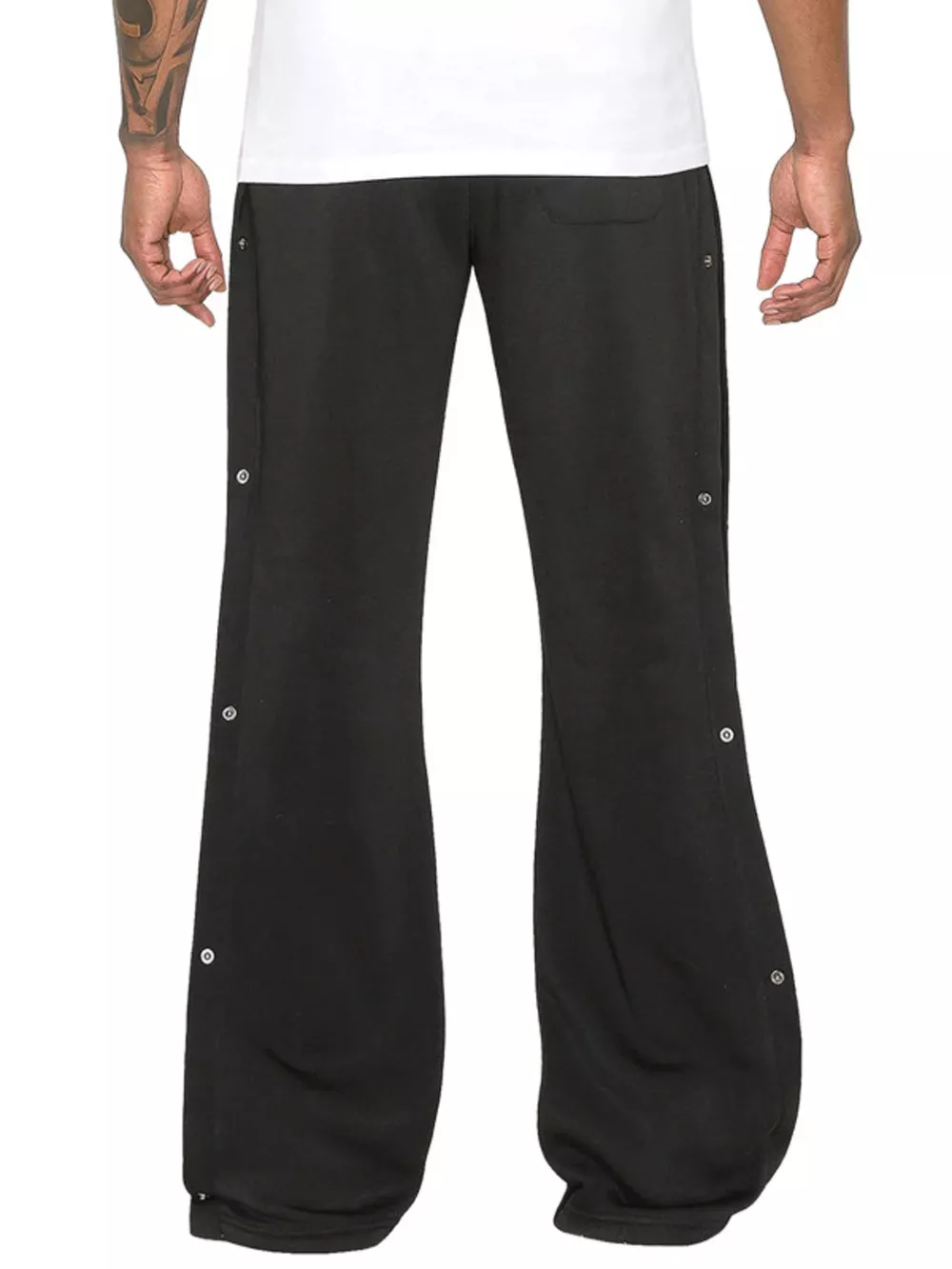 Men's Full Size Side Snap Button Pants Plus Size, image 9