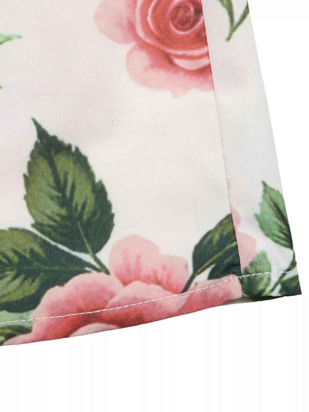 Rose Print Flowy Maxi Skirt, image 8